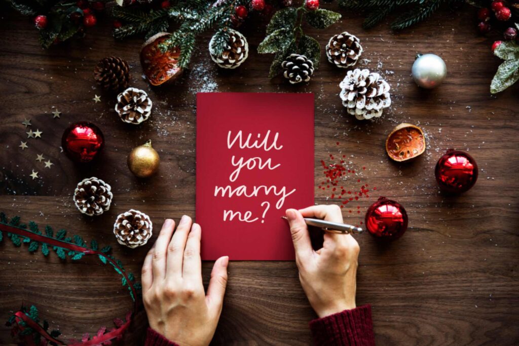 クリスマスプロポーズのメッセージ